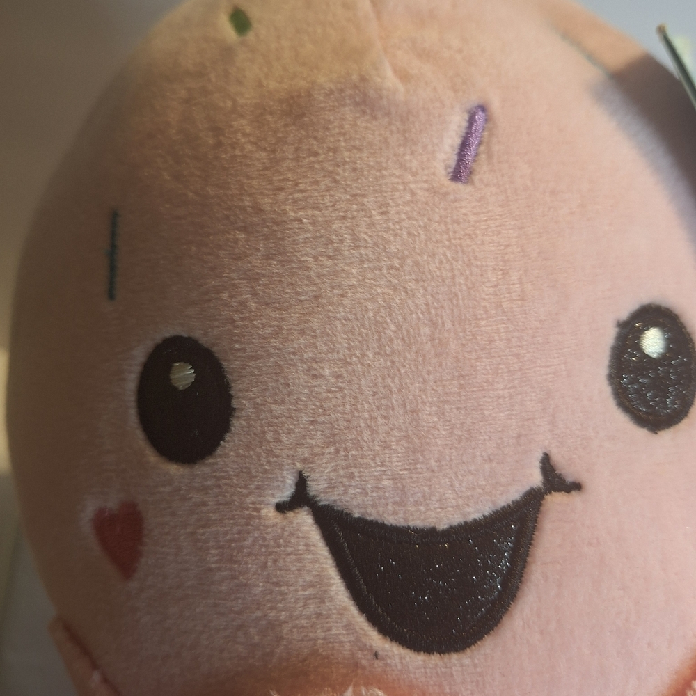 Ice Cream Cone Double Scoop Plush Toy. Large 20" - Picture 5 of 9